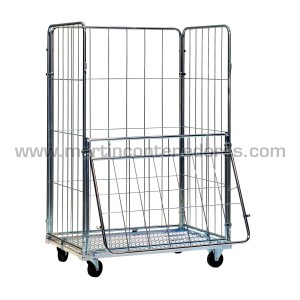 Roll container multiuso com porta 1200x800x1840 mm