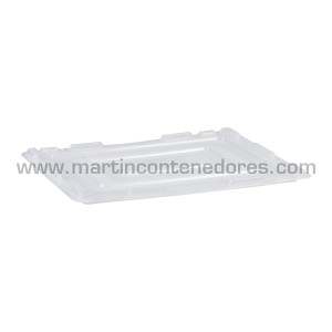 Couvercle pour bac Euronorm 400x300 mm