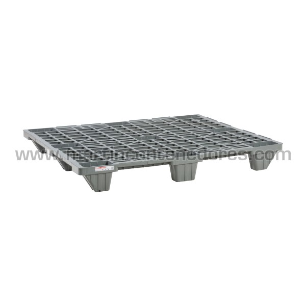 Palette légere ajourée emboitable ONE-WAY 1200x1000x140 mm