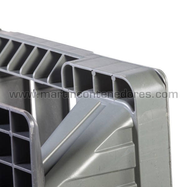 ONE-WAY Lightweight perforated nestable pallet 1200x1000x140 mm
